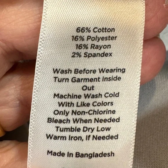 Talbots Simply Flattering 5 Pocket jeans- LOVELY GRAY size 12Petite - EUC! - Picture 15 of 15